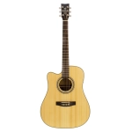 Goldwood Dreadnought cutaway Eq Natural GW-PS-DCE-LH-NS Mancina