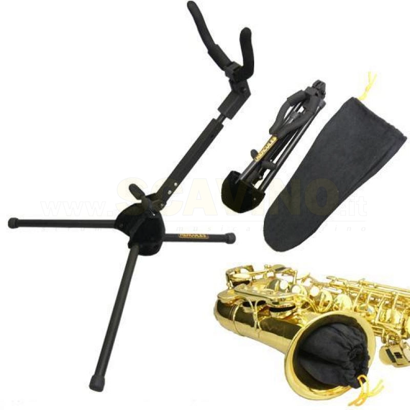 Hercules DS431B Supporto Portatile per Sax Alto