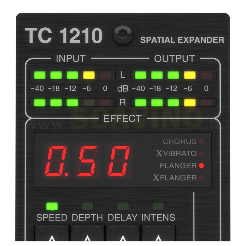 TC Electronic TC1210-DT Spatial Expander + Stereo Chorus Flanger