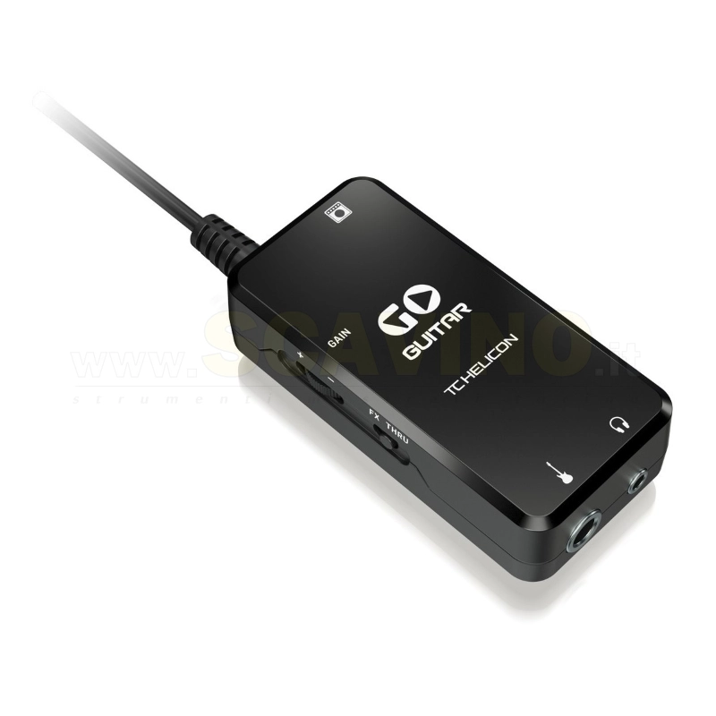 TC Helicon GO Guitar Preamplificatore per Chitarra per Dispositivi Mobili
