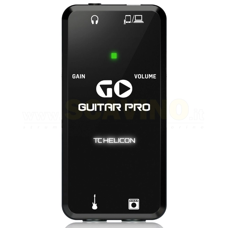 TC Helicon GO Guitar Pro Interfaccia per Chiatrra per Dispositivi Mobili