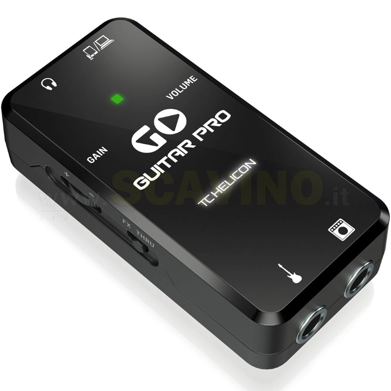 TC Helicon GO Guitar Pro Interfaccia per Chiatrra per Dispositivi Mobili