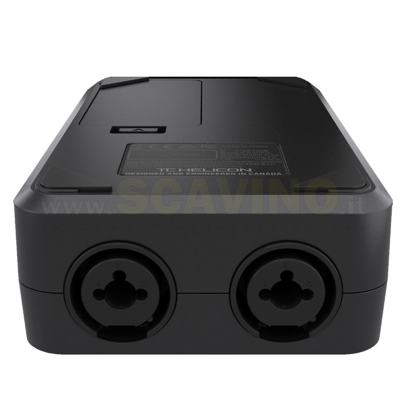 TC Helicon GO TWIN Interfaccia Audio MIDI 2 Canali