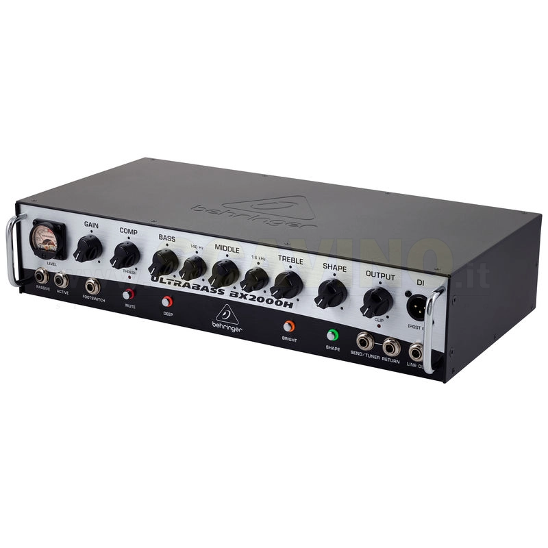 BEHRINGER BX2000H UltraBass testata per basso 2000 watt