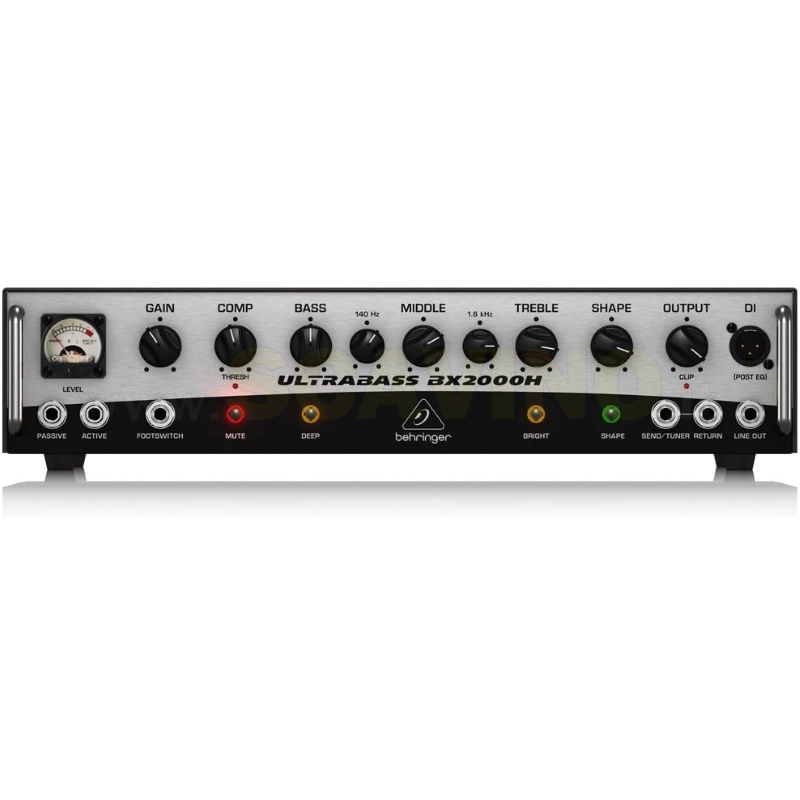 BEHRINGER BX2000H UltraBass testata per basso 2000 watt