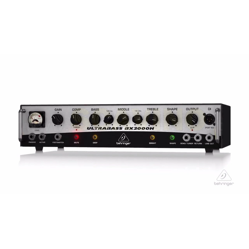 BEHRINGER BX2000H UltraBass testata per basso 2000 watt
