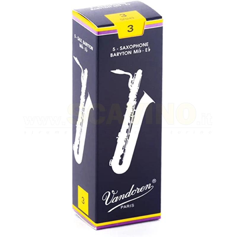 Vandoren Traditional Ance per Sax Baritono 2.5