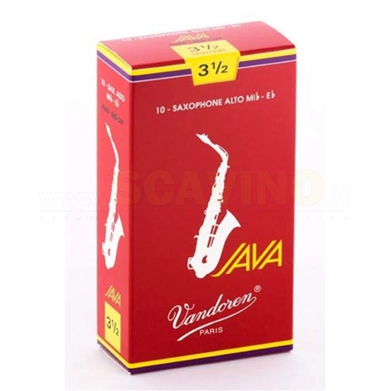 Vandoren Java Rosse Filed Ance per Sax Alto
