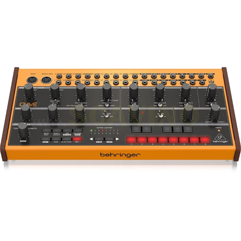 Behringer Crave Sinth analogico semi modulare con VCO 3340