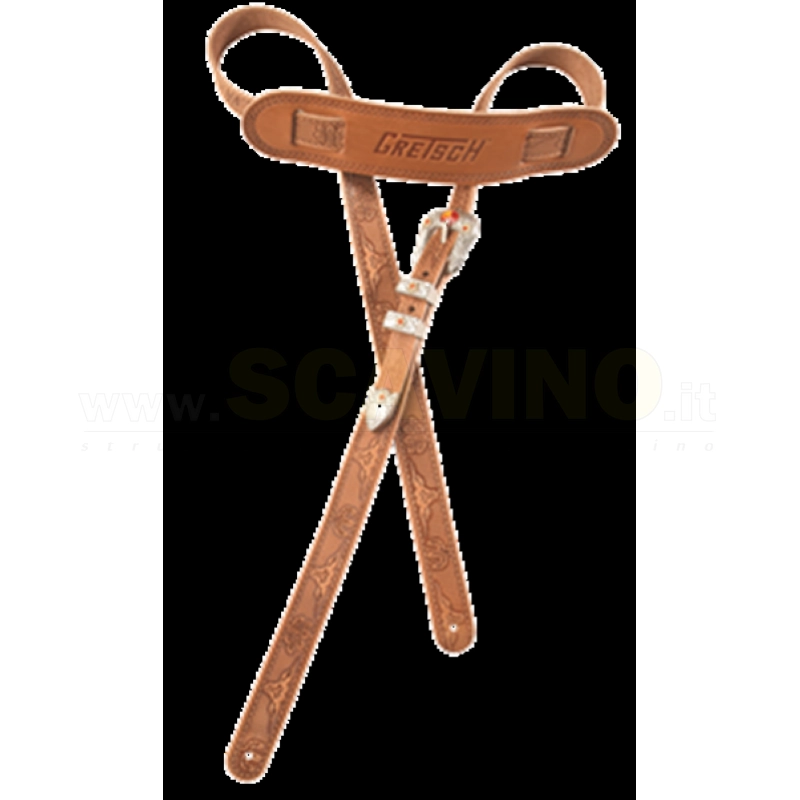 Gretsch Gretsch® Vintage Tooled Leather Straps Straps