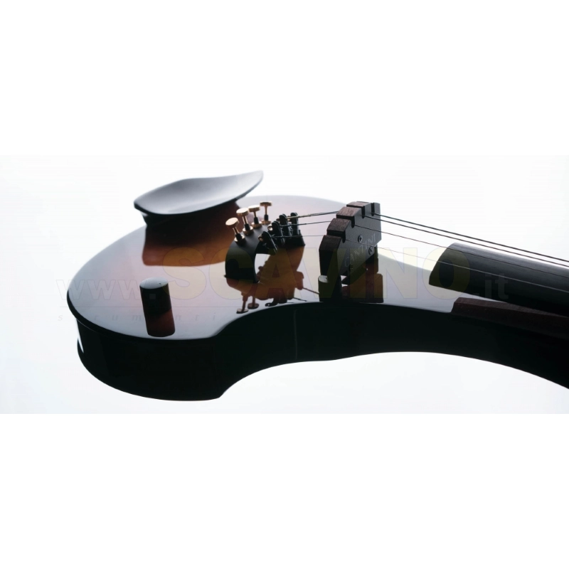 Cantini Violino Earphonic 4 corde ISSP2 MIDI Occhietto Tobacco Burst Flamed