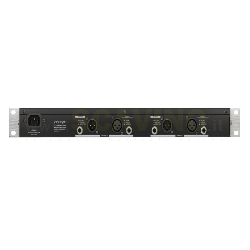 Behringer MIC2200 V2 Preamplificatore microfonico valvolare