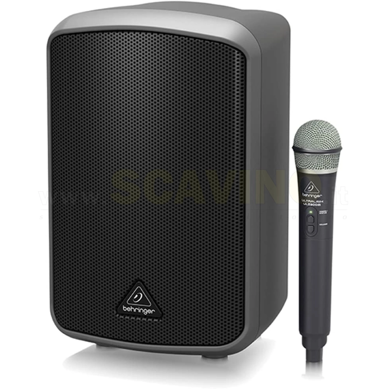 Behringer MPA100BT Sistema Audio portatile con Bluetooth e radiomicrofono