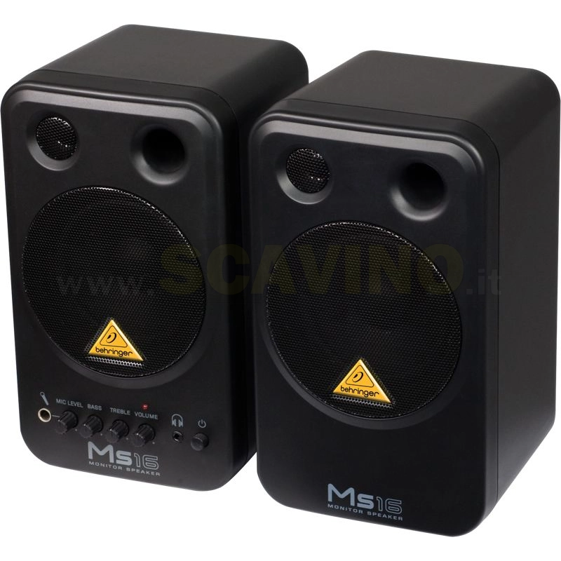 Behringer Ms16 Coppia Monitor attivi