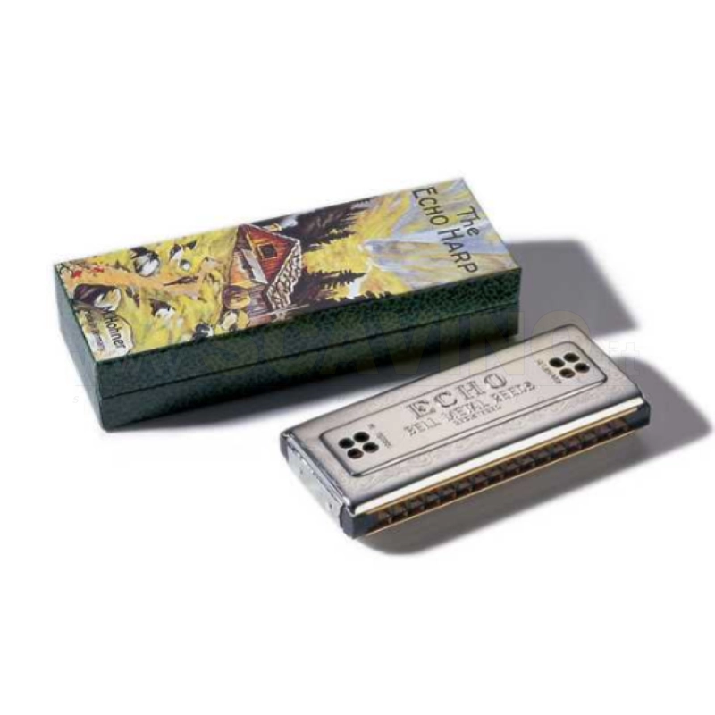 Hohner Armonica Echo Harp 64 voci Do-Sol