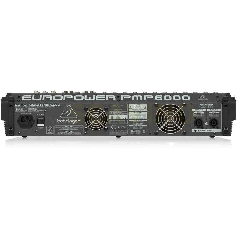 Behringer PMP6000 Mixer 20 canali amplificato 1200watt