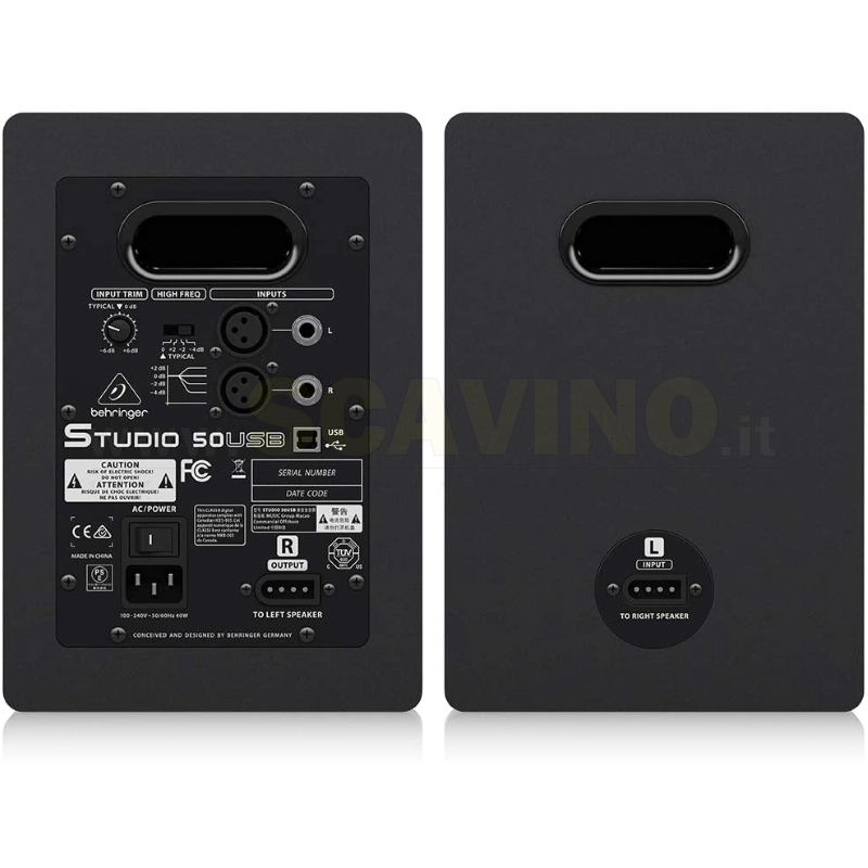Behringer STUDIO50-USB Coppia montor