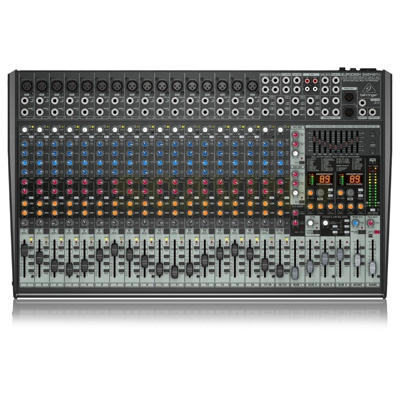 BEHRINGER SX2442FX Mixer 24 ingressi e 4 bus doppio processore