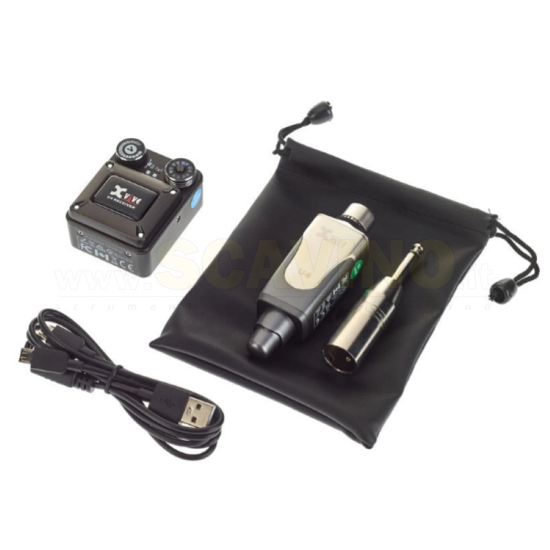 XVIVE U4 IN-EAR MONITOR Sistema ear monitor wireless digitale