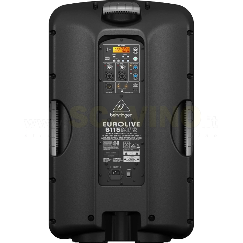 Behringer B115MP3 Cassa Attiva da 1000 Watt