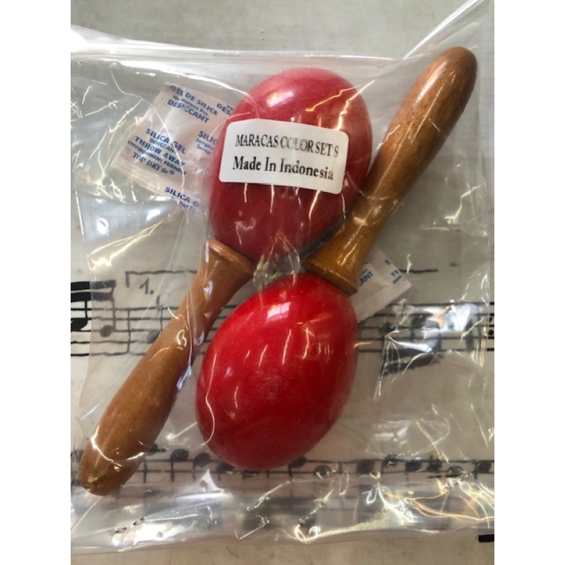 MARACAS SET-S LEGNO MIX COLOR Paio