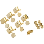 Fender Vintage-Style Strat®/Tele® Tuners, Gold (6) Tuning Machines
