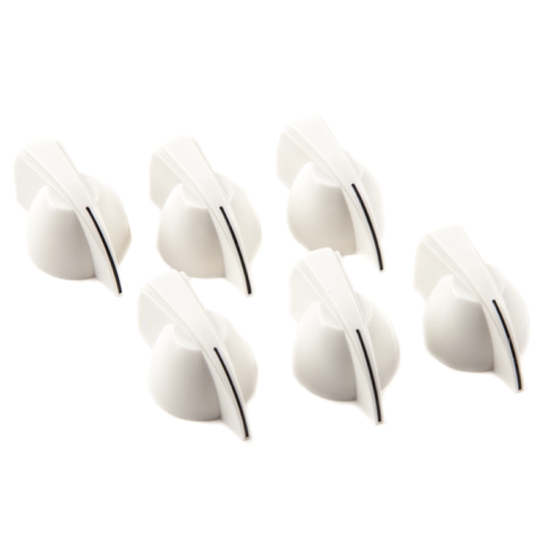 CHICKEN HEAD AMPLIFIER KNOBS - WHITE