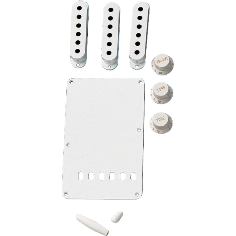 VINTAGE-STYLE STRATOCASTER® ACCESSORY KIT - WHITE