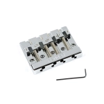 Fender HiMass 4-String Bass Bridge Assembly With Zinc Saddles Bridge Assemblies and Components