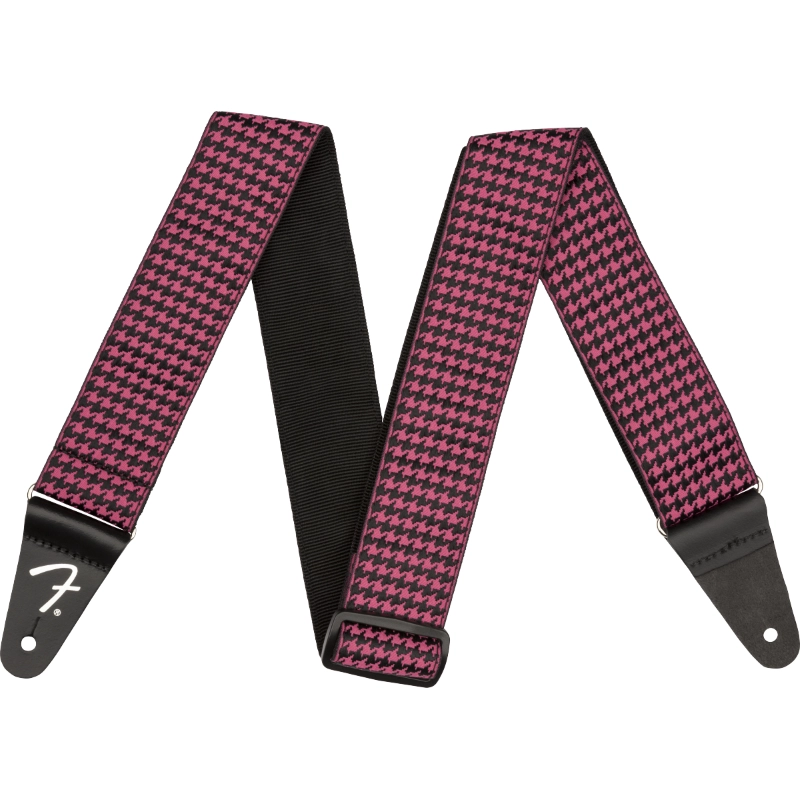HOUNDSTOOTH JACQUARD STRAP