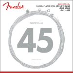Fender 7250ML .045-.100 Corde Bass Strings, Nickel Plated Steel, Long Scale