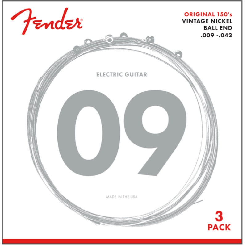 ORIGINAL PURE NICKEL 150 GUITAR STRINGS - 3-PACK