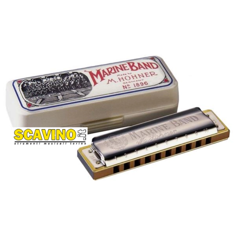Hohner Marine Band 1896 RE Minore Naturale