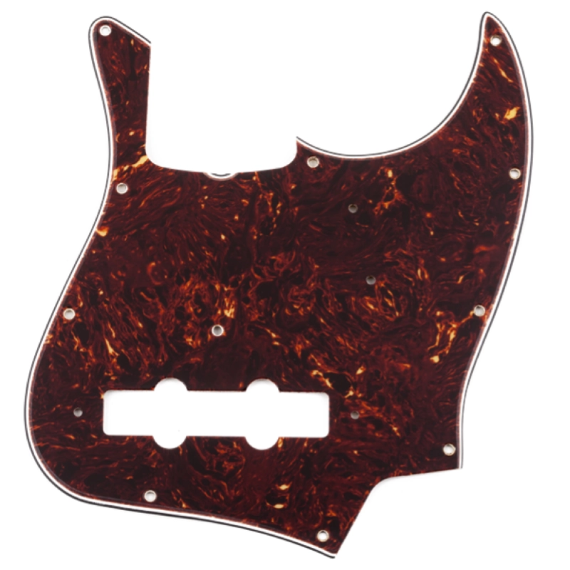 PURE VINTAGE '64 JAZZ BASS PICKGUARD - BROWN SHELL