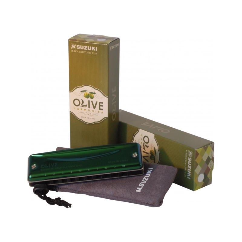 Suzuki Armonica C-20 Olive Diatonica 20 voci