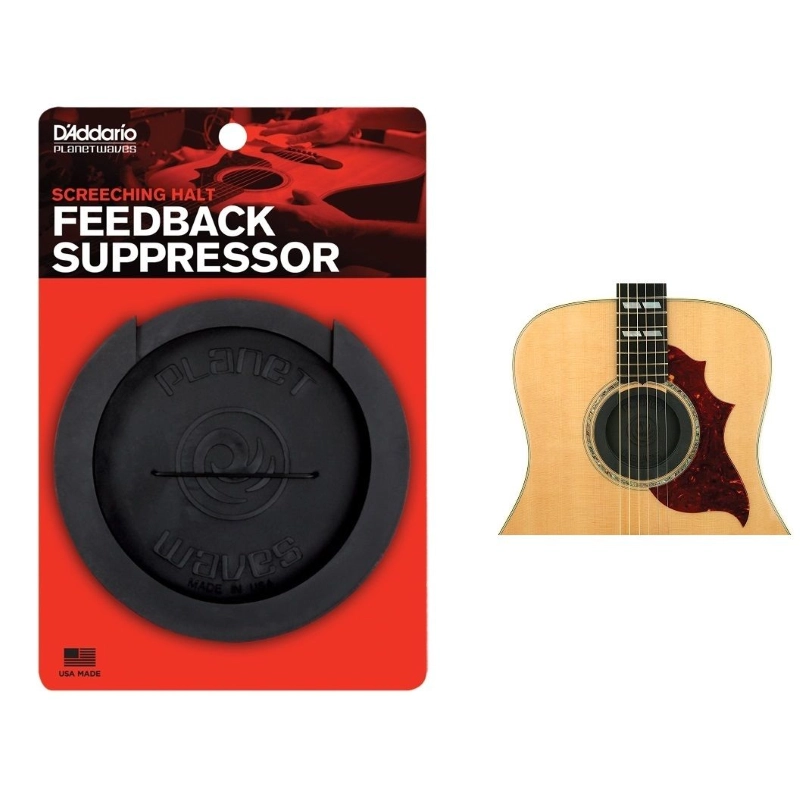 D'Addario PW SH 01 Tappo Buca Chitarra Acustica Anti feedback cm.10.2