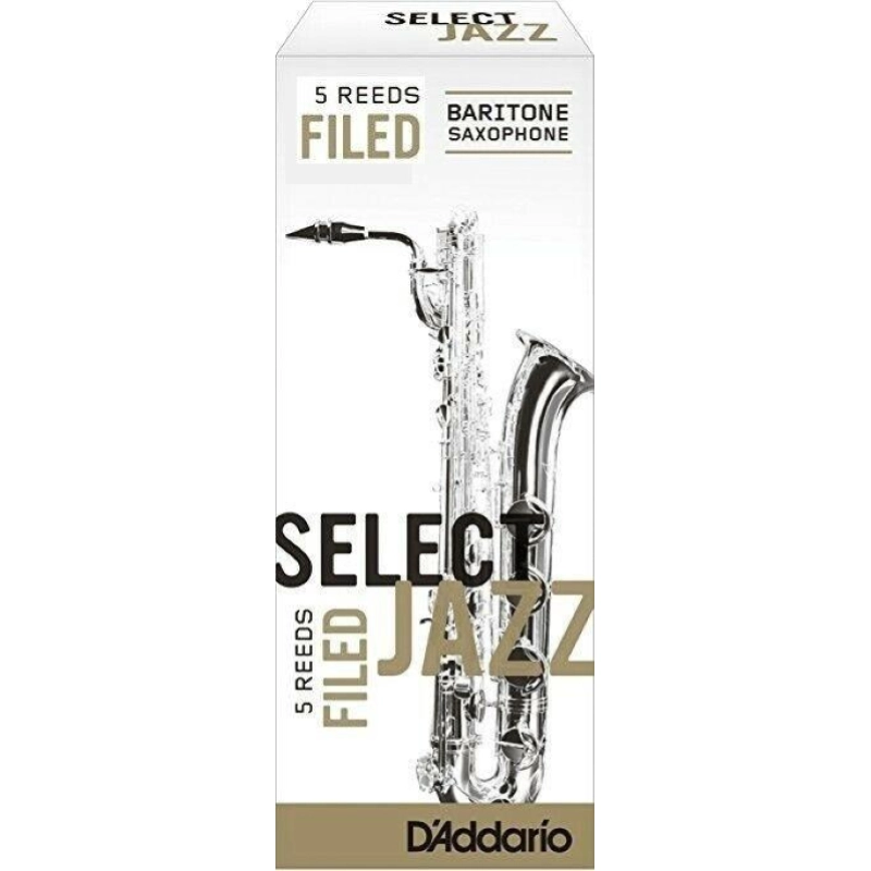 D'Addario Select Jazz Filed Ance per Sax Baritono 3M