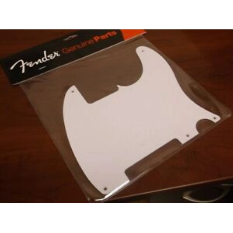 Fender 50's Battipenna Pickguard, White, 1-Ply, 5-Hole Mount Pickguards/Backplates