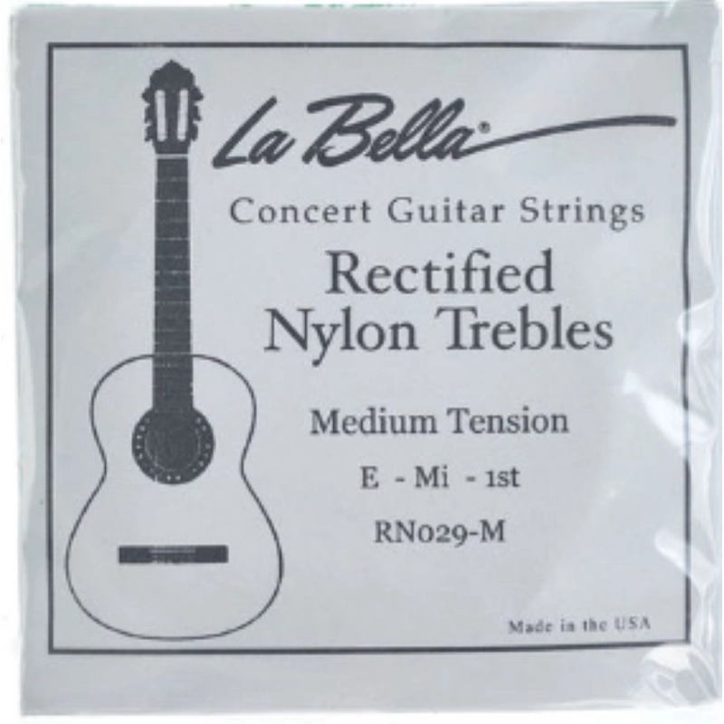 LA BELLA AM Set Corde Chitarra Classica Puro Argento Medium