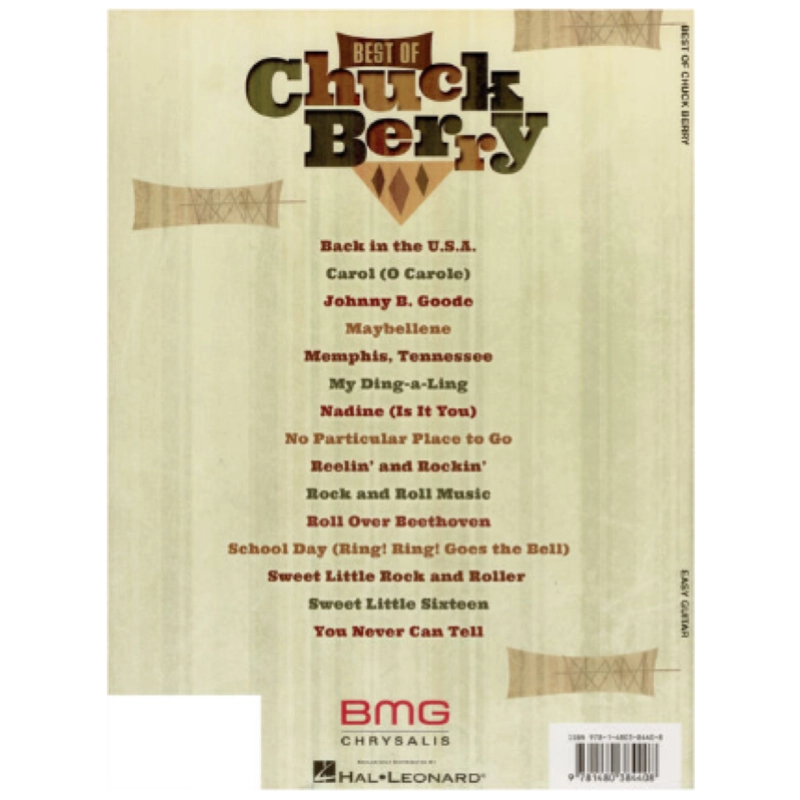Titolo Chuck Berry Song Book for guitar