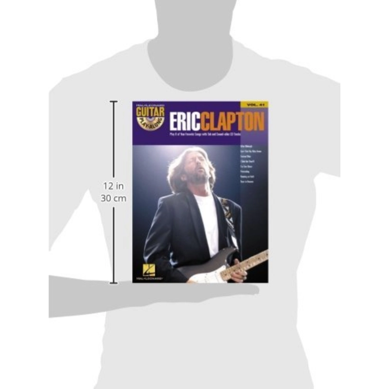 Titolo Eric Clapton Song Book for guitar con CD audio