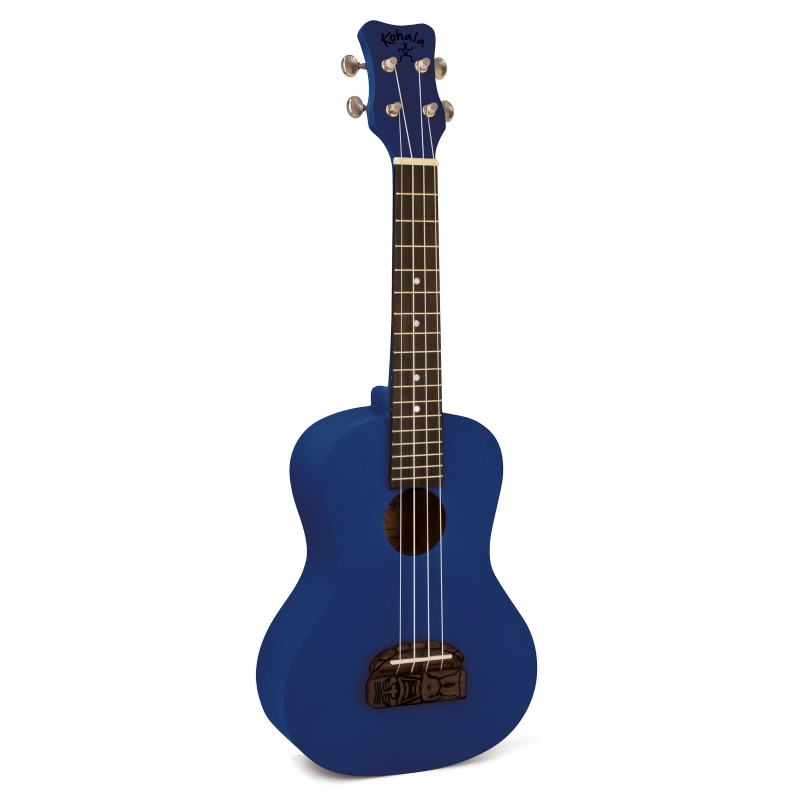 Kohala KT-STBL Ukulele Soprano con Tuner colore Blu