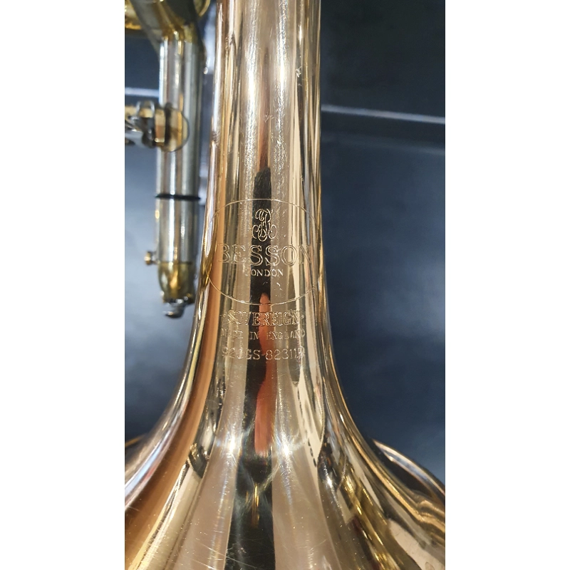 usato Besson BE926GS Sovereign Cornetta in Mib Laccata