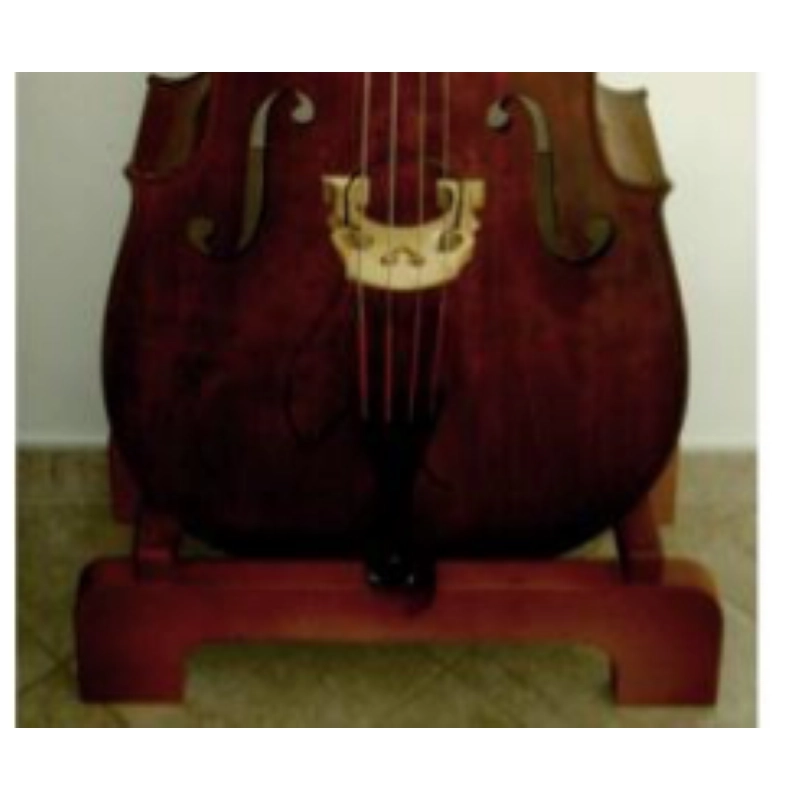 Supporto C/Basso in legno per Contrabbasso