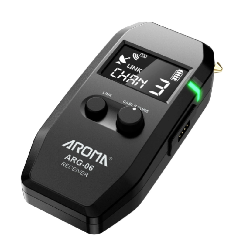 AROMA ARG06 Radiomicrofono per chiatrra e basso 5.8 Ghz.