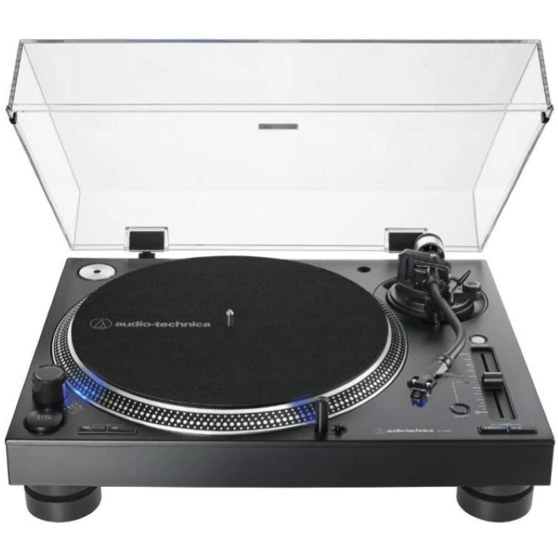 Audio Technica ATLP140XP Giradischi per DJ Finitura Black