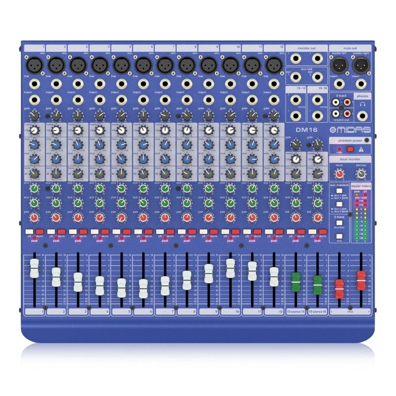 Midas DM16 mixer 16 canali