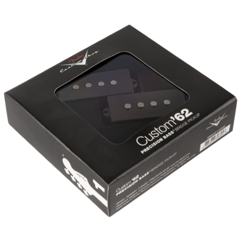 Fender Custom Shop '62 Precision Bass® Pickup, Black 0992214000