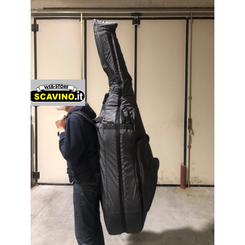 Borsa imbottita 30 mm per c/basso 3/4 con ruote grandi staccabili