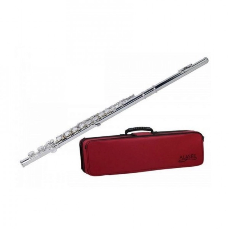 Alysée FL-510SE Flauto Traverso, chiavi chiuse, offset, con mi snodato